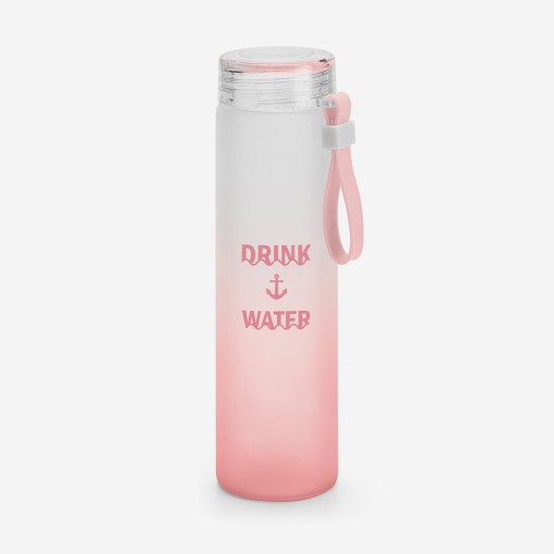 Squeeze de Vidro 470ml Com Alça de Silicone Personalizado MD94669