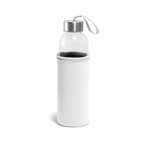 Squeeze de Vidro com tampa de Aço Inox Personalizado MD94646